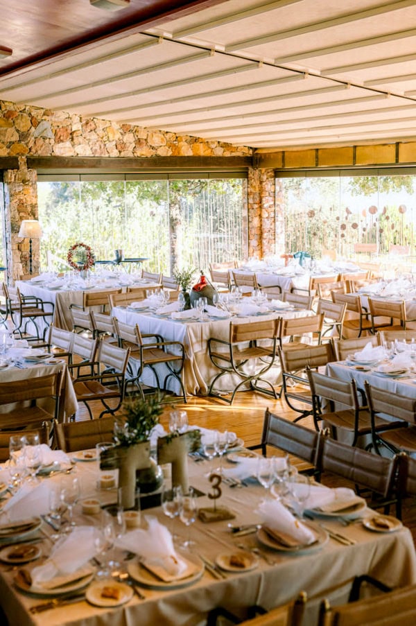 Autumn Wedding With White Blooms Ktima Laas