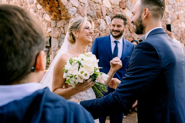 Autumn Wedding With White Blooms Ktima Laas