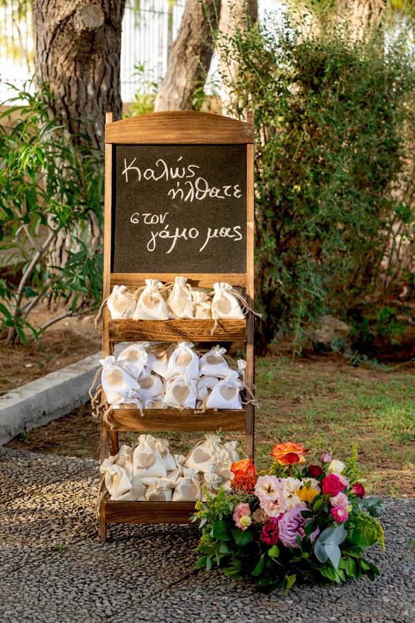 Bright Wedding Decoration Peach Fuchsia Yellow Flowers