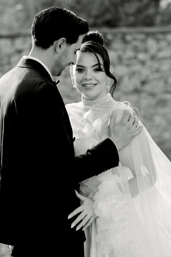 Chic Romantic Wedding In Chania White Details