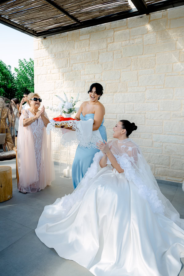 Chic Romantic Wedding In Chania White Details