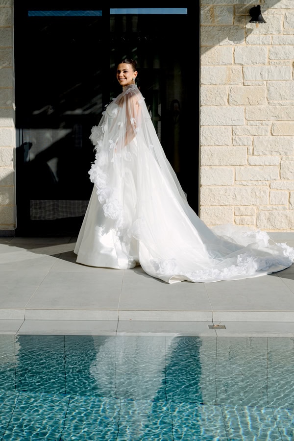 Chic Romantic Wedding In Chania White Details