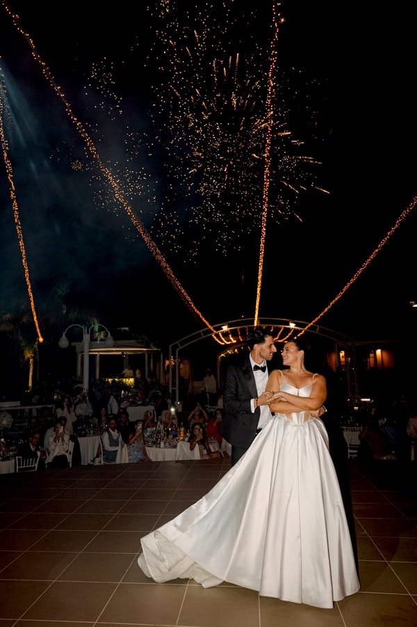 Chic Romantic Wedding In Chania White Details