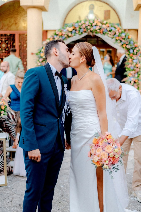 Colorful Floral Summer Romantic Wedding