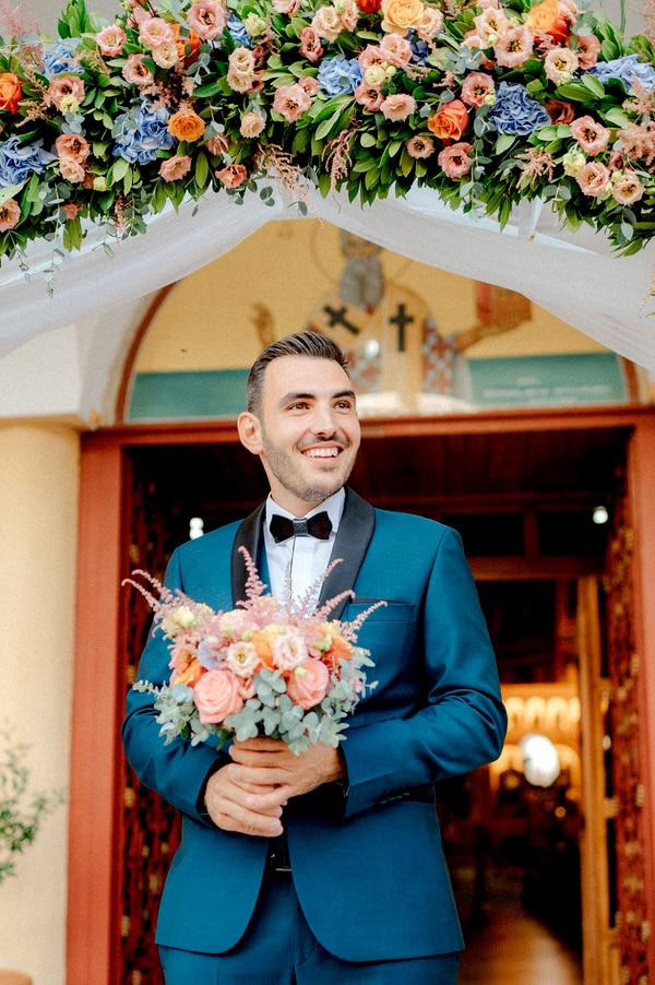 Colorful Floral Summer Romantic Wedding