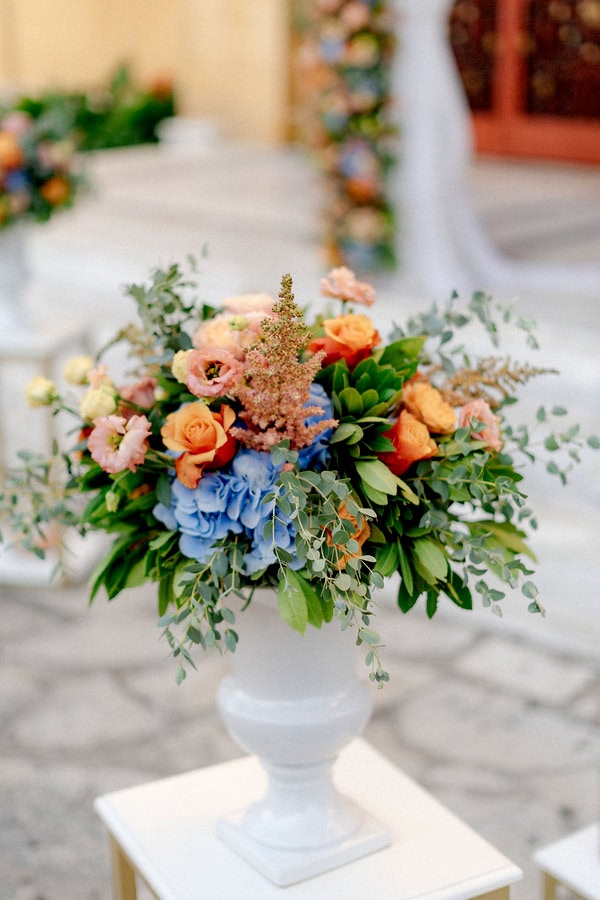 Colorful Floral Summer Romantic Wedding