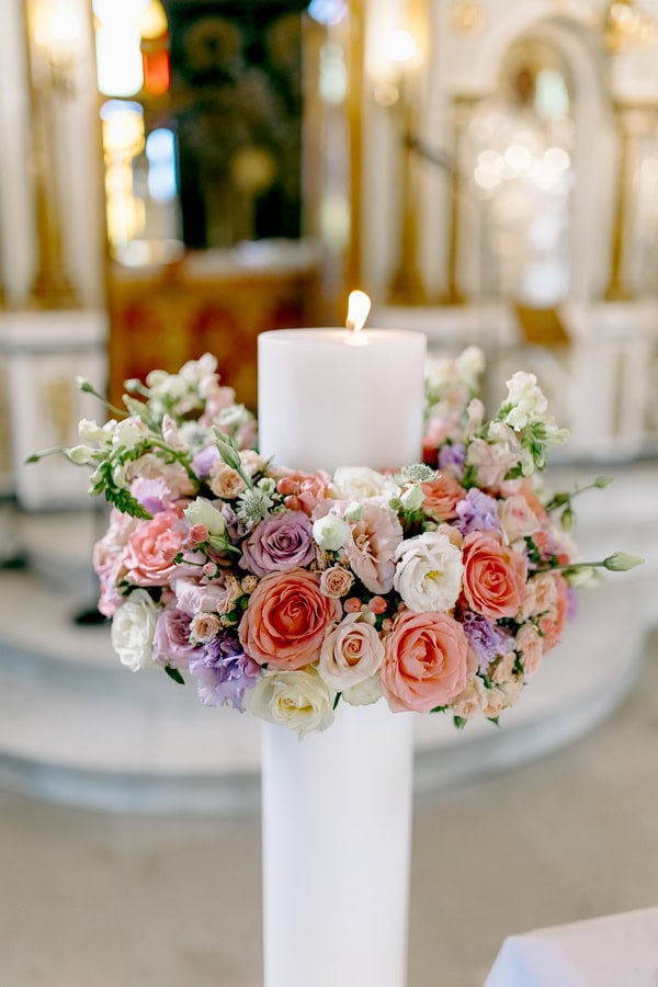 Colorful Summer Wedding Kalamata Floral Decoration
