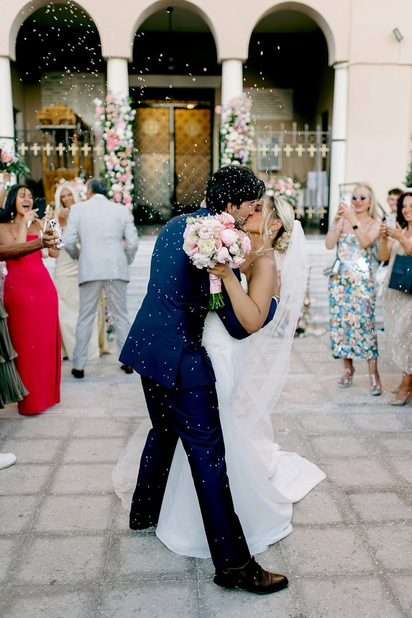 Colorful Summer Wedding Kalamata Floral Decoration