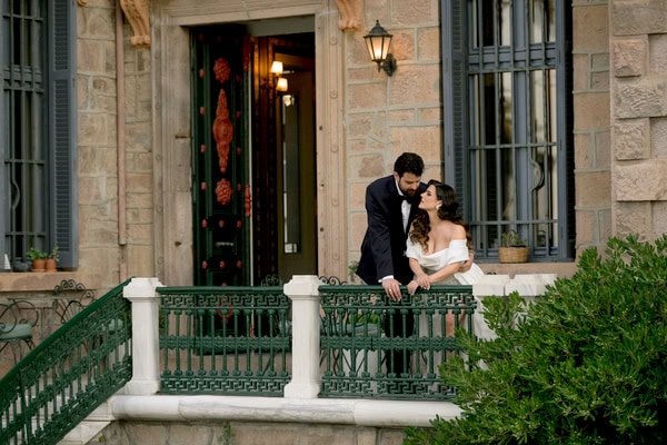Destination Wedding In Lesvos With Chic Vintage Style And Beautiful Flowers