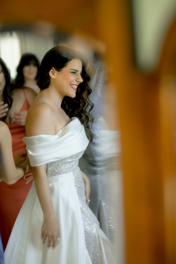 Destination Wedding In Lesvos With Chic Vintage Style And Beautiful Flowers