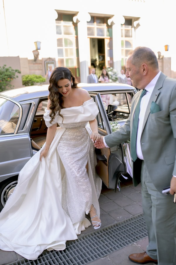 Destination Wedding In Lesvos With Chic Vintage Style And Beautiful Flowers