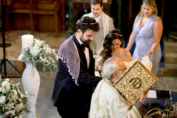Destination Wedding In Lesvos With Chic Vintage Style And Beautiful Flowers