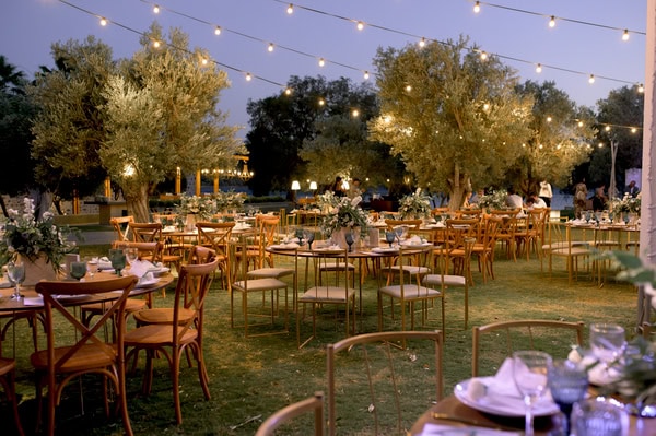 Destination Wedding In Lesvos With Chic Vintage Style And Beautiful Flowers