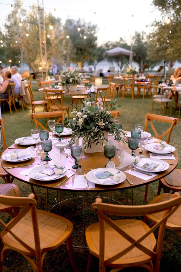 Destination Wedding In Lesvos With Chic Vintage Style And Beautiful Flowers