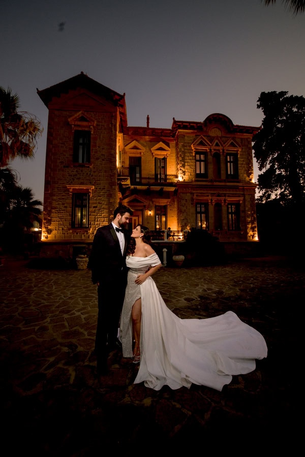 Destination Wedding In Lesvos With Chic Vintage Style And Beautiful Flowers