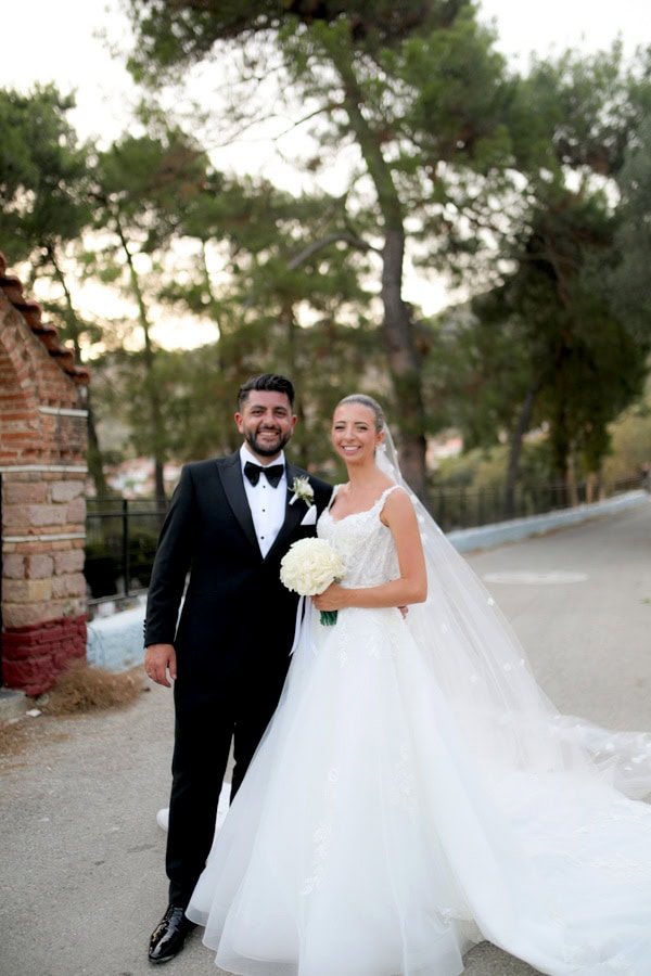Destination Wedding Lesvos White Flowers