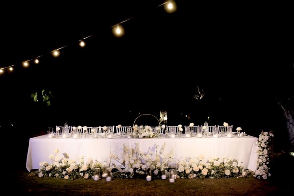 Destination Wedding Lesvos White Flowers