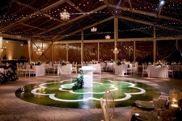 Fairytale Autumn Wedding With White Florals
