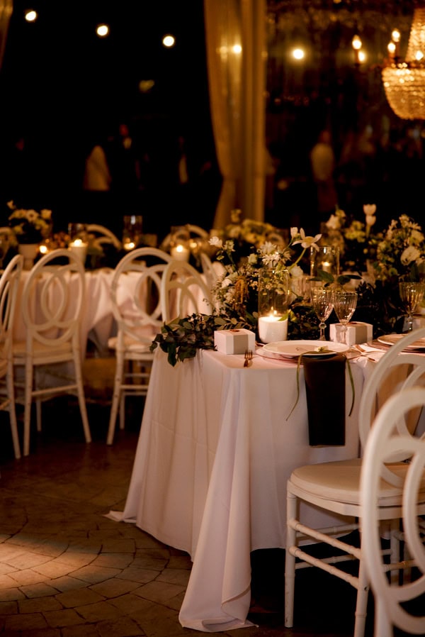 Fairytale Autumn Wedding With White Florals