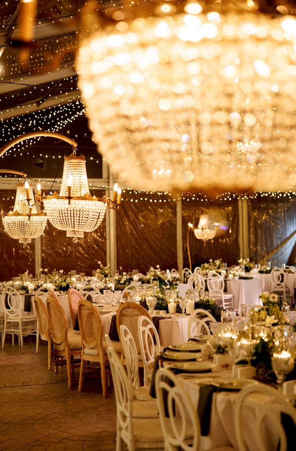 Fairytale Autumn Wedding With White Florals