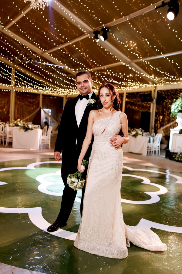 Fairytale Autumn Wedding With White Florals