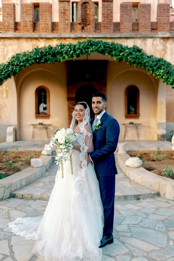 Fairytale Destination Wedding Greece Castle Venue