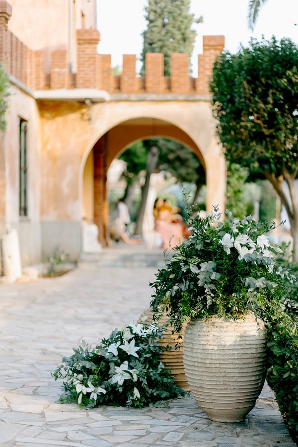 Fairytale Destination Wedding Greece Castle Venue