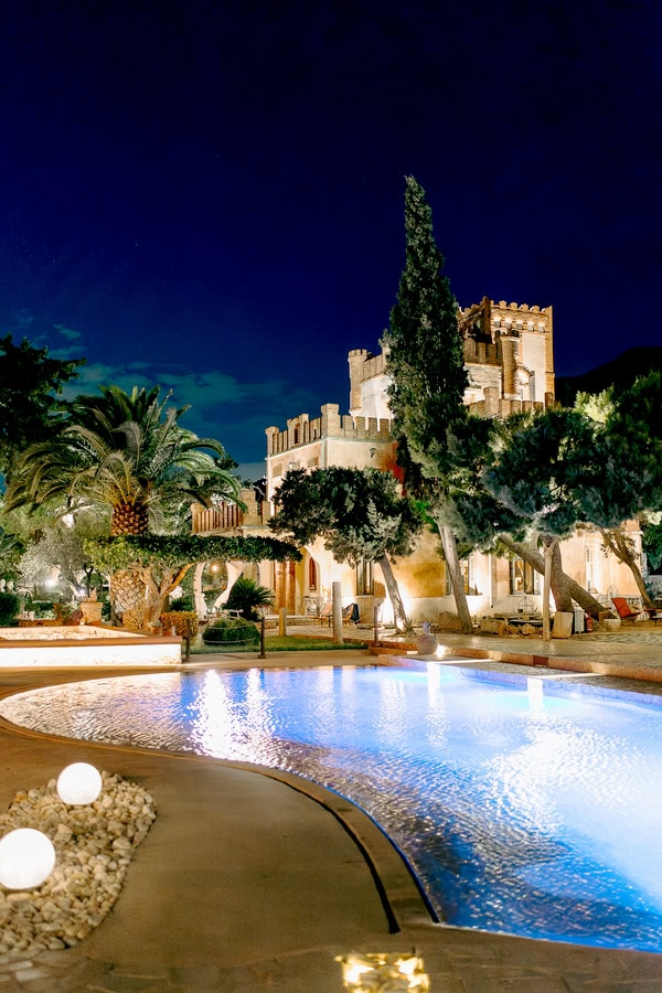 Fairytale Destination Wedding Greece Castle Venue