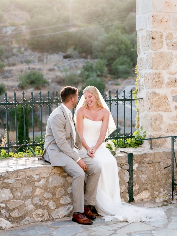 Fall Destination Wedding In Mani With Organic Style