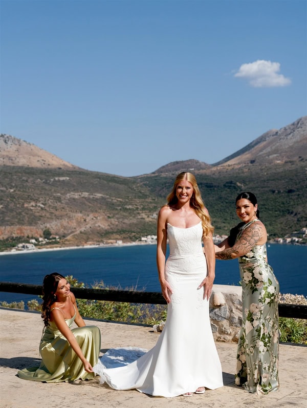 Fall Destination Wedding In Mani With Organic Style