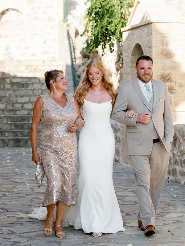 Fall Destination Wedding In Mani With Organic Style
