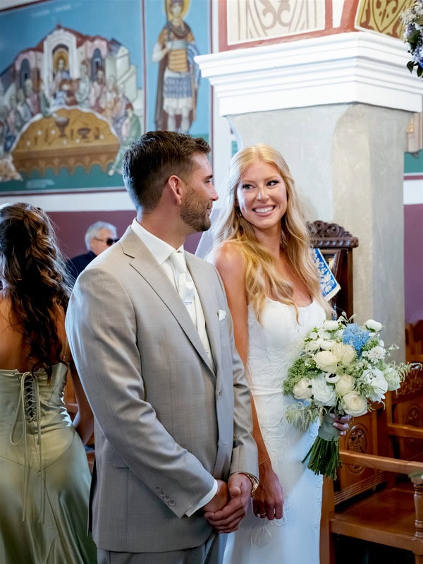 Fall Destination Wedding In Mani With Organic Style