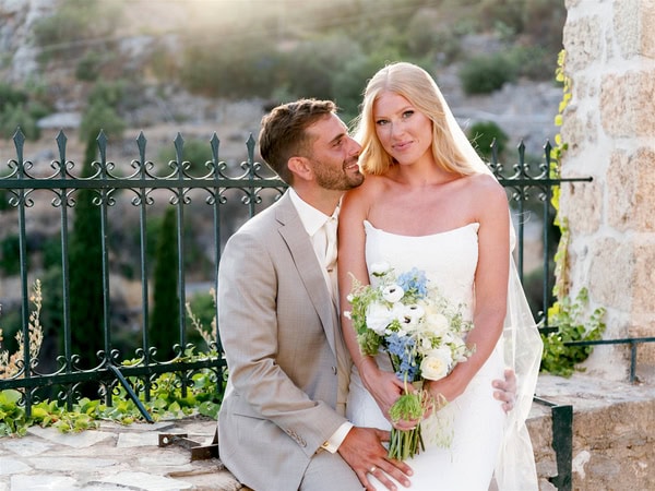 Fall Destination Wedding In Mani With Organic Style