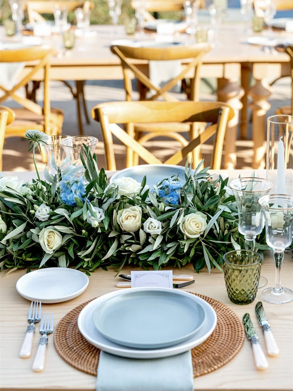 Fall Destination Wedding In Mani With Organic Style