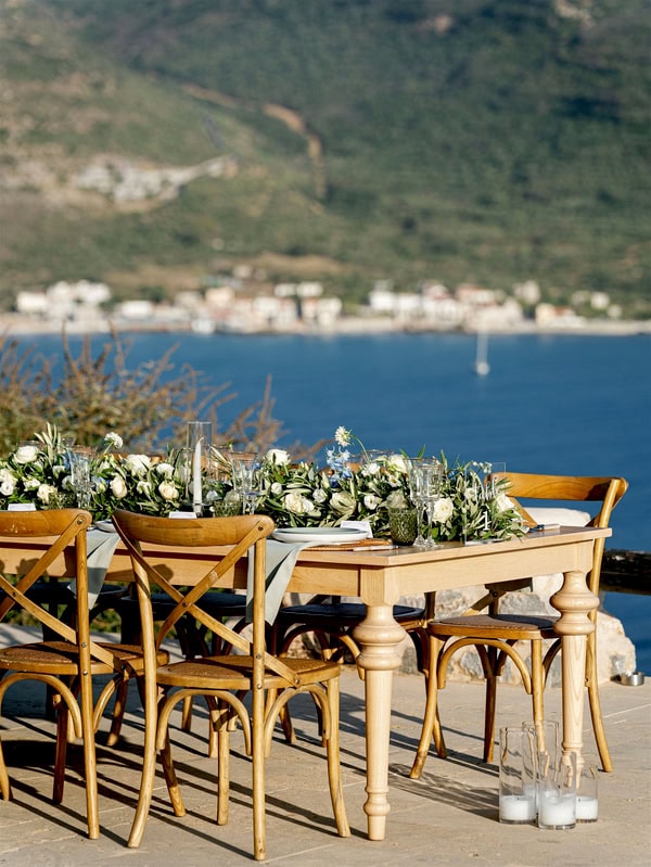 Fall Destination Wedding In Mani With Organic Style