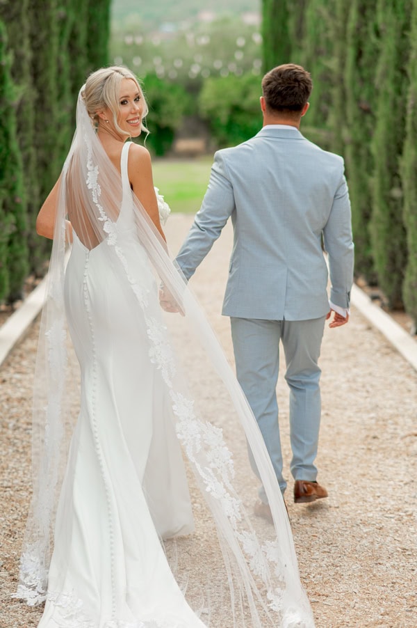Intimate Olive Grove Wedding Crete Floral Details