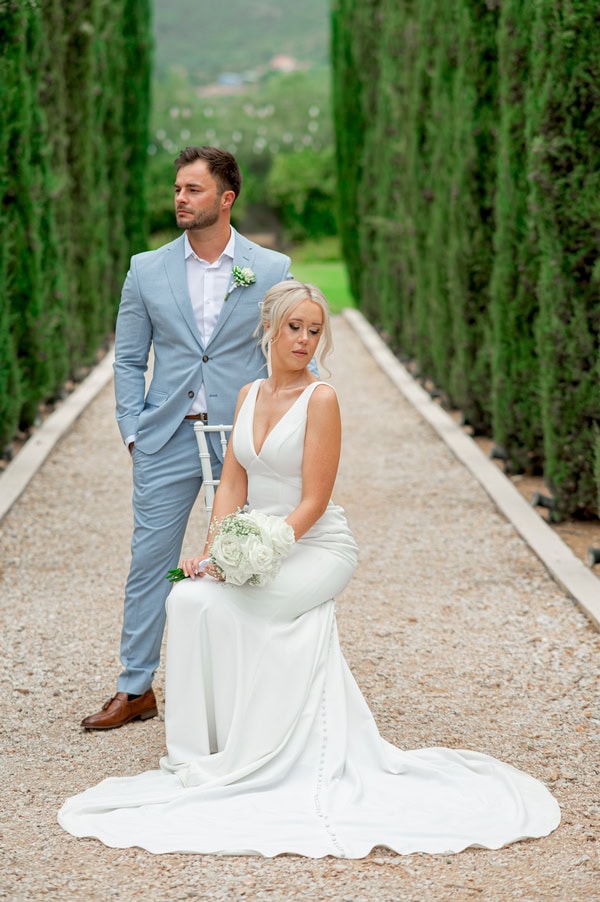 Intimate Olive Grove Wedding Crete Floral Details
