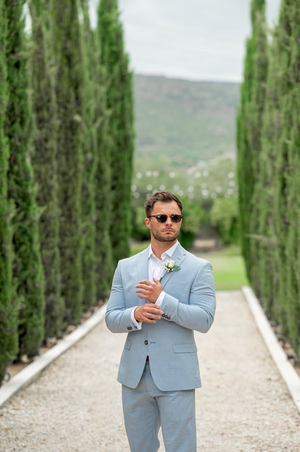 Intimate Olive Grove Wedding Crete Floral Details