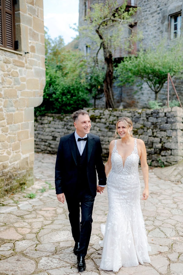 Minimal Chic Fall Wedding Black And White Style