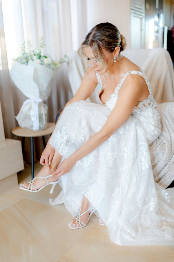 Minimal Chic Fall Wedding Black And White Style