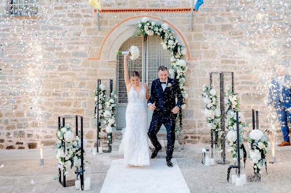 Minimal Chic Fall Wedding Black And White Style
