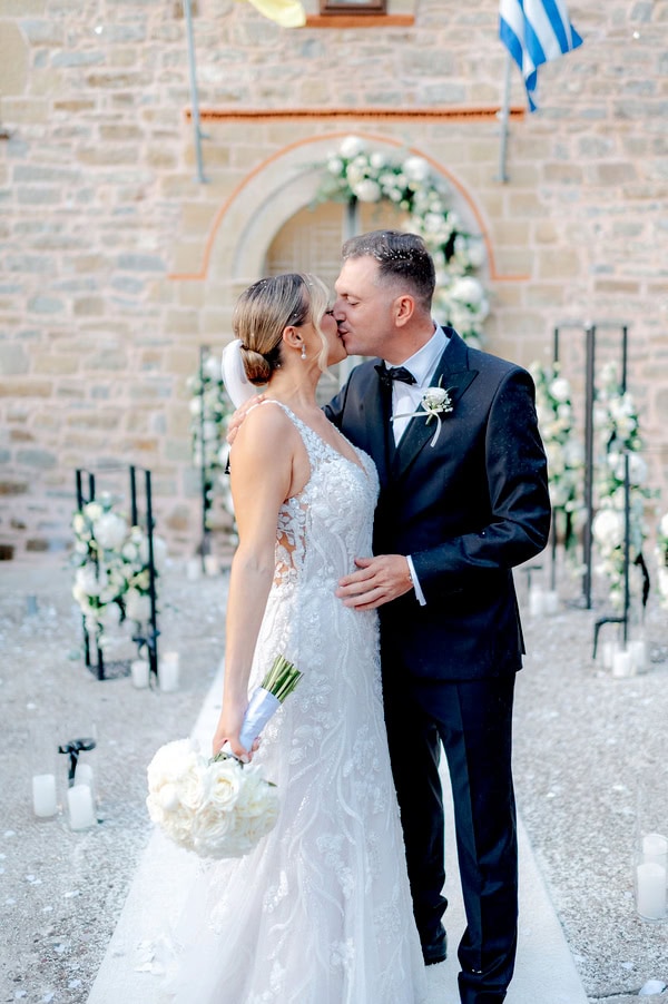 Minimal Chic Fall Wedding Black And White Style