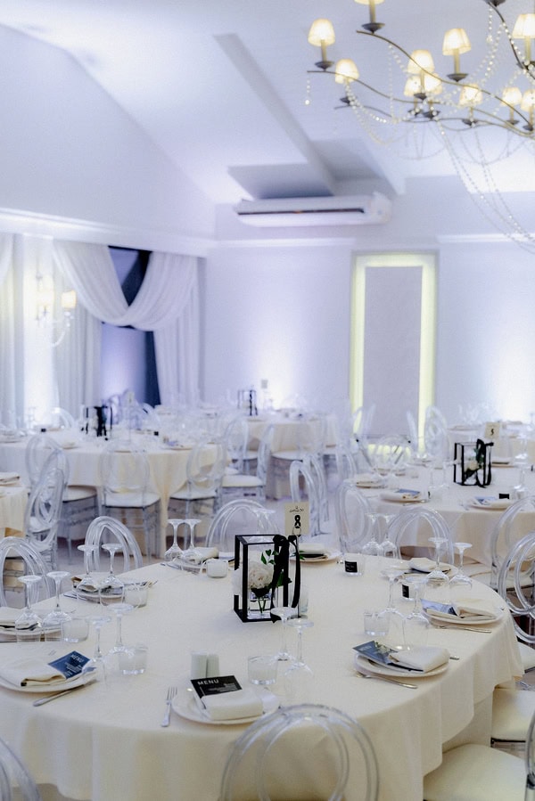 Minimal Chic Fall Wedding Black And White Style