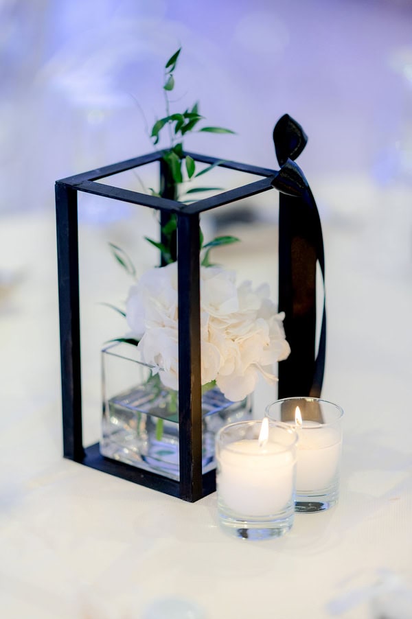 Minimal Chic Fall Wedding Black And White Style