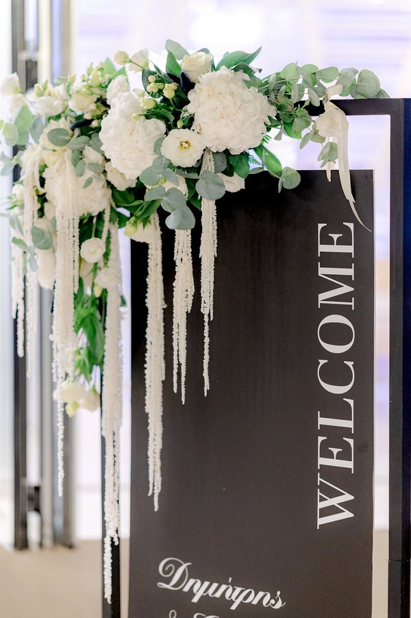 Minimal Chic Fall Wedding Black And White Style