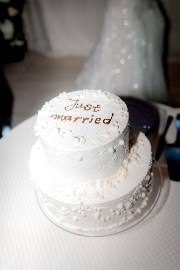 Minimal Chic Fall Wedding Black And White Style