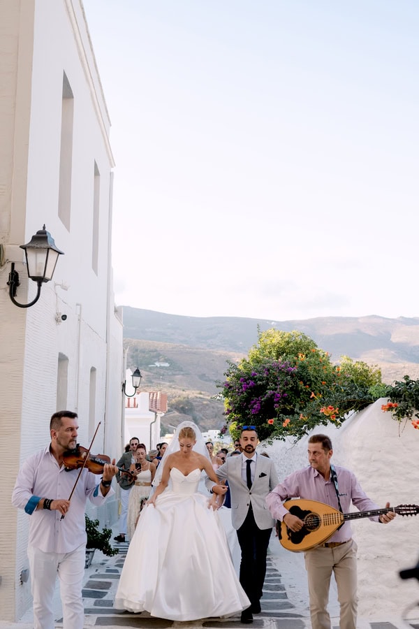 Romantic Details And Cycladic Charm Wedding In Andros
