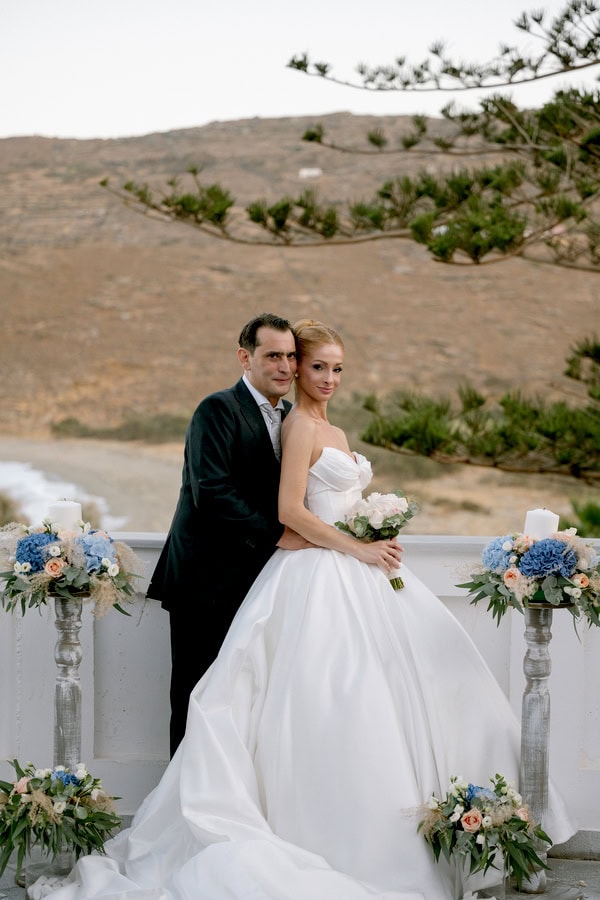 Romantic Details And Cycladic Charm Wedding In Andros