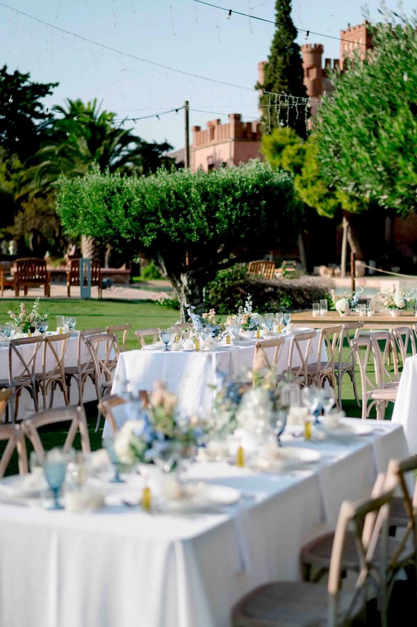 Romantic Garden Style Wedding Pastel Colors Athens