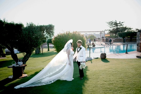 Romantic Garden Style Wedding Pastel Colors Athens